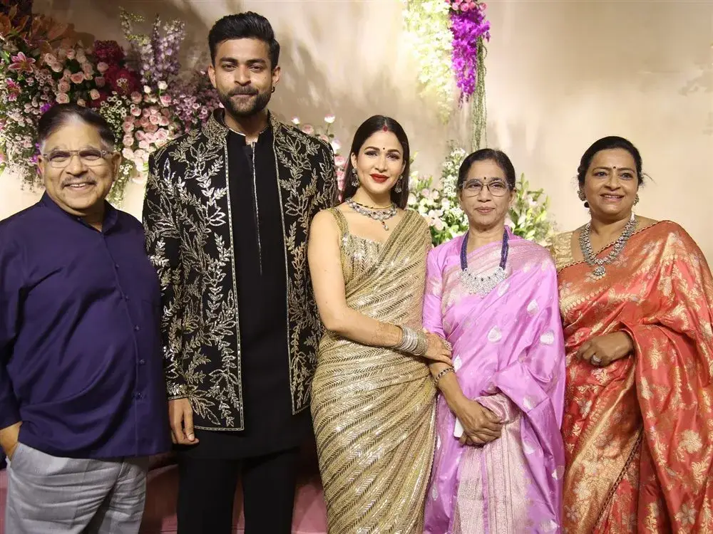 Varun Tej Lavanya Tripathi Wedding Reception Images